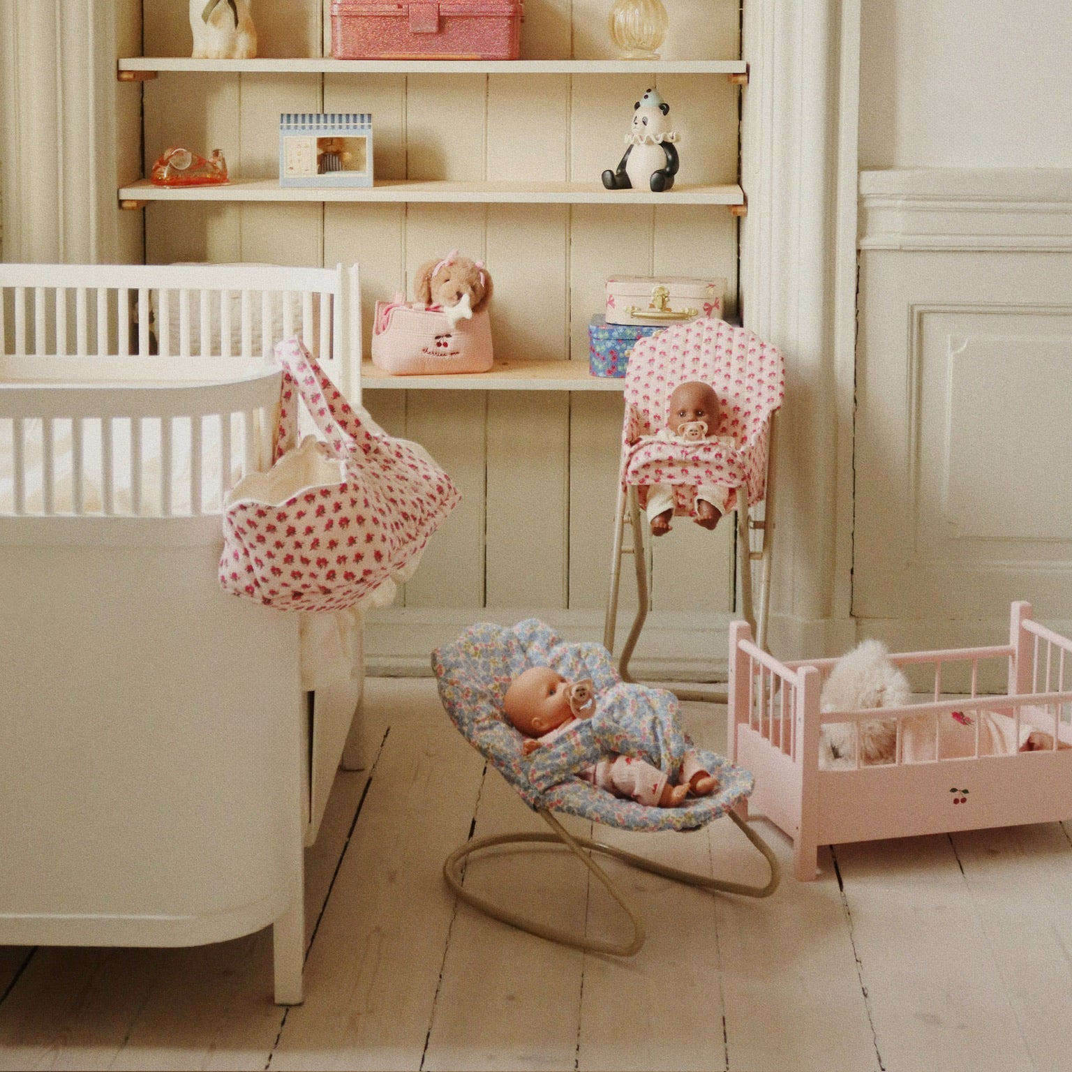 Doll Carrier Basket (Rosie Rose)